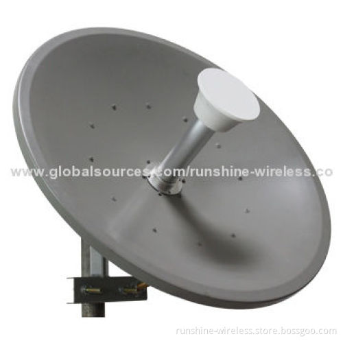 5.8GHz High-gain 34dBi Outdoor Dual-polarization MIMO Parabolic Dish Antenna for AP CPE Bridge Use
